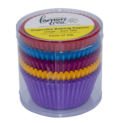 Assorted Colours Patty Pans #700 - 100/pack