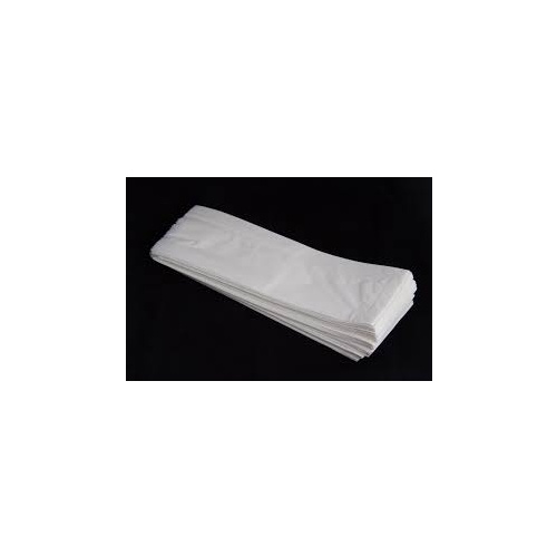 Large White Hot dog Bags - 330x120x60 - 100 Pack
