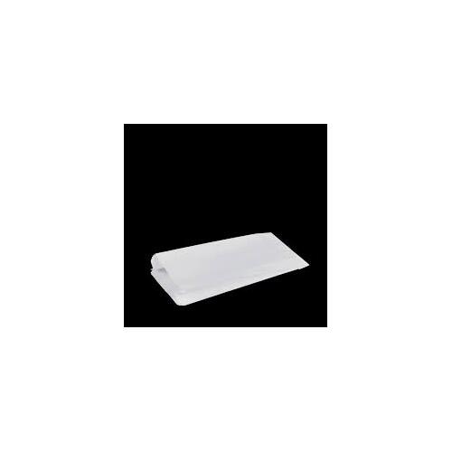 White Glassine Satchel Bag - 240*115+50mm - 500 P/Pack 