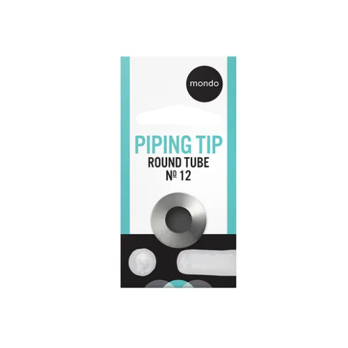 12 Round Piping Tip SS