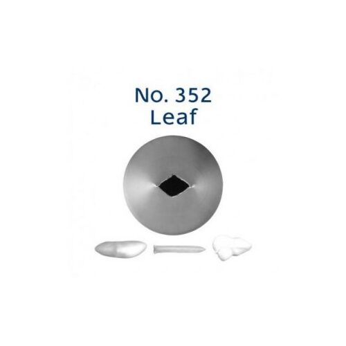 No 352 Leaf Standard Stainless Steel Piping Tip