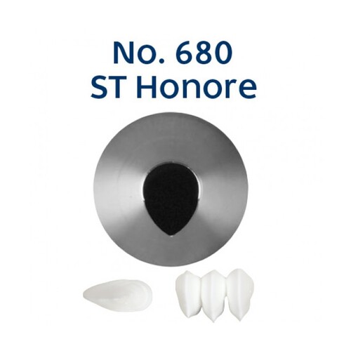 No 680 St Honore Stainless Steel Piping Tip