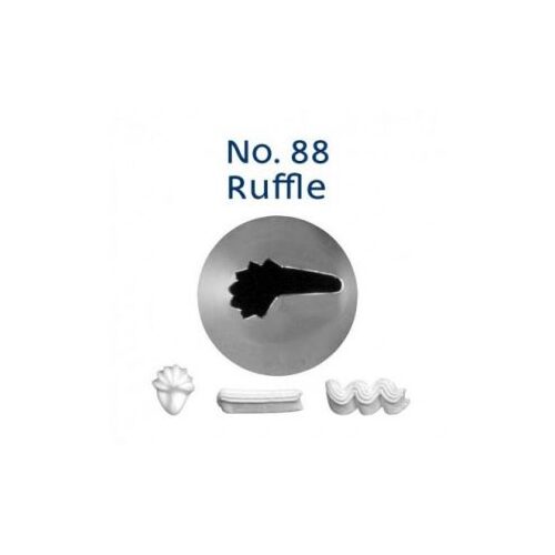 88 Ruffle Piping Tip SS
