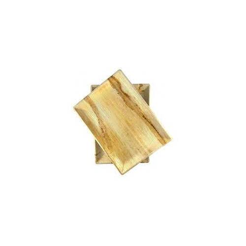 Palm leaf Rectangle Side  Plate -25 per pack