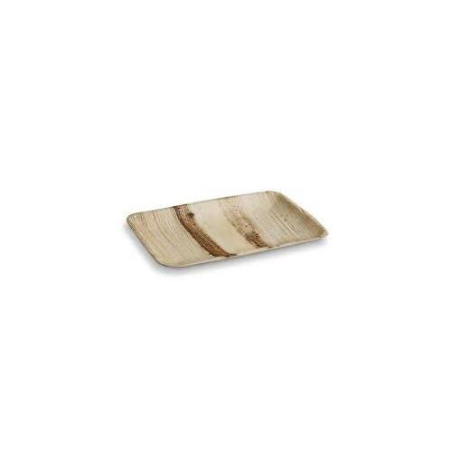  Palm leaf Plate Rectangle Plate - Pack of 25