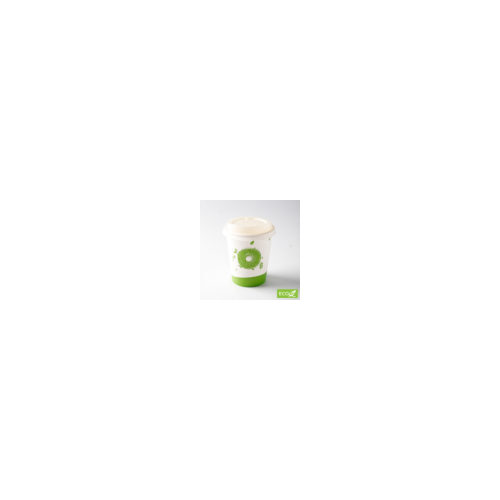 Compostable Single wall 8oz Coffee cup Sleeve of 50