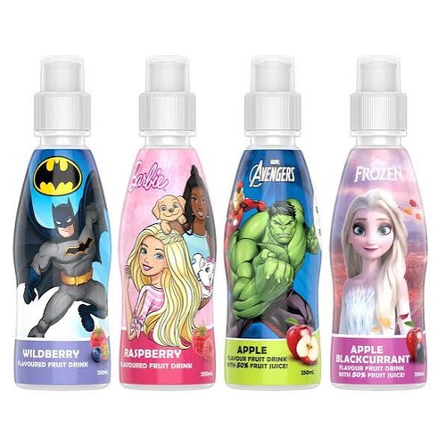 Nippys 250ml Kids pop top drinks -24 ctn