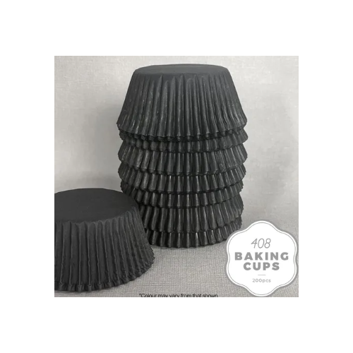 Black Patty Pans #408 High Tea Size -200 Pack