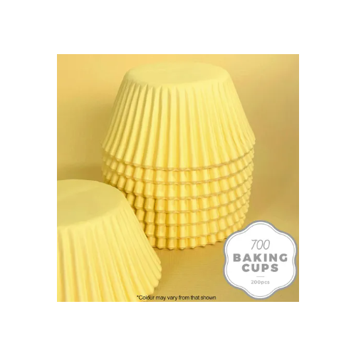 Pastel Yellow Patty Pans #700 -  200/pack
