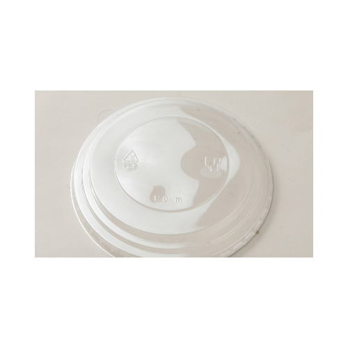 LIDS PP Plastic Round Lid for Bamboo Bowl  - 50/Sleeve