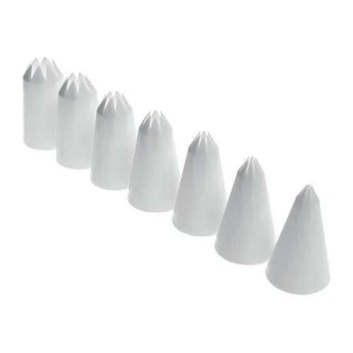Piping Nozzles Set of 7 Star Plastic