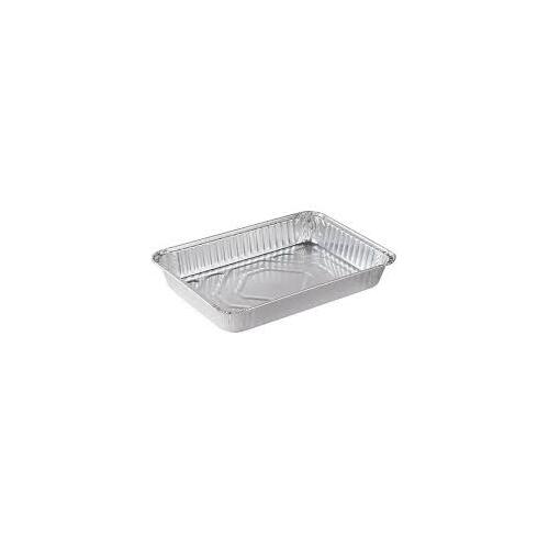  Rectangular Foil Container with lids -488 DEEP 3200ML  10/Pack