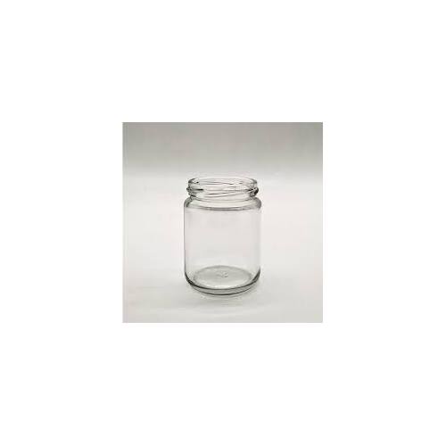 Round Flint Glass Jar - 250ml Food Jar - 63mm lid size -Price Per Jar