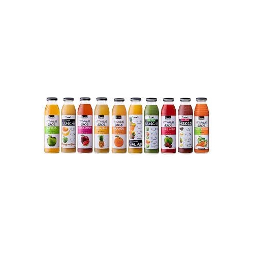 Sam's Juices Long Life - 12 x 375ml - Glass Bottles