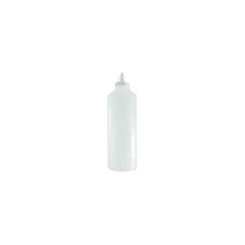 Clear Squeeze Bottle - 1lt 