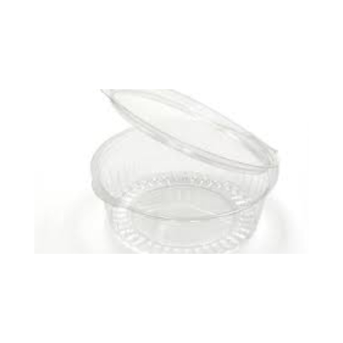 Clear Hinged Bowl with Flat Lid - 20oz (568ml)50/Sleeve