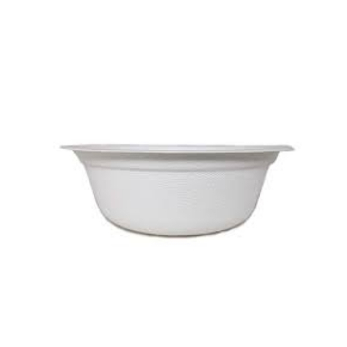 32 oz Round Sugarcane Bowl  -400/Carton
