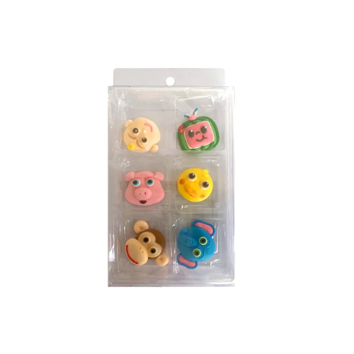 Cocomelon Sugar Decorations 6/pkt