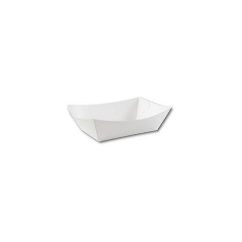 Small Food Tray White  -50/Sleeve (5)