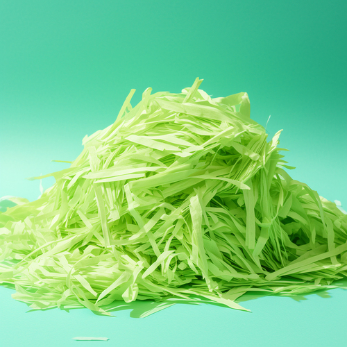 Shredded Paper 50g [Colour: Pastel Green ]