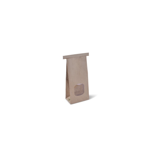 Tin-tie Medium Retail Bag with Window -50/Sleeve