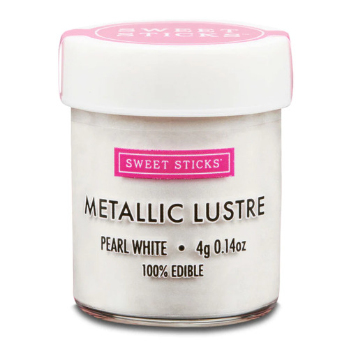 Metallic Pearl White Lustre Dust 4g