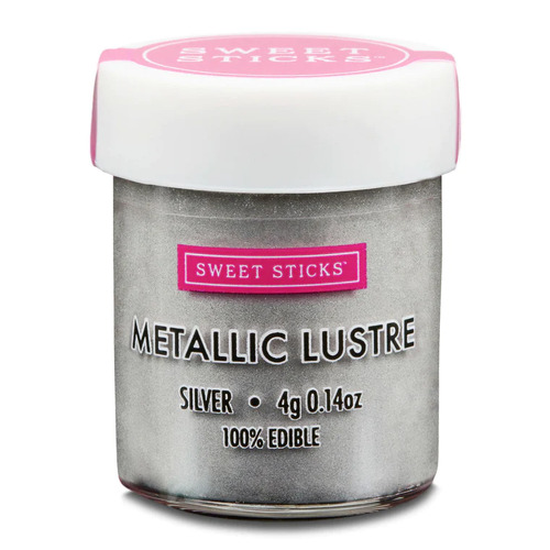 Silver Metallic Lustre Dust 4g