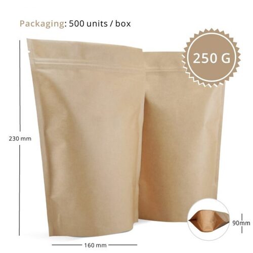 250g Stand Up Pouches- No Window 50 SL 