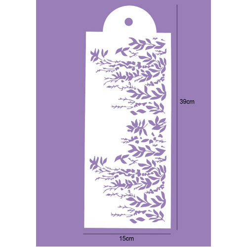  Cake stencil Garden Theme