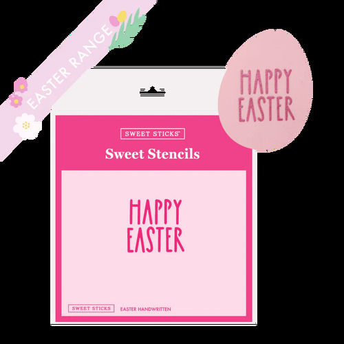 Happy Easter Stencil