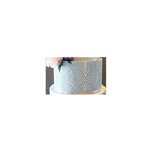 Leaf Cake Stencil #1 