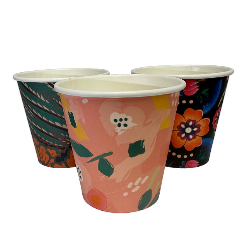 8 Oz Coffee Cups Single Wall (Art Print) 