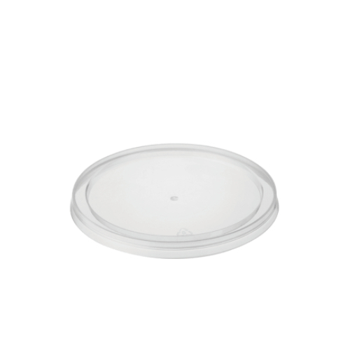 LIDS T2/T4 PP plastic Round Sauce Container Lid to suit 70ml-100ml Containers -100/Sleeve
