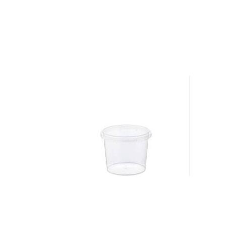 Clear Locksafe Cup - with clear lid - 365ml - 20 p/pack