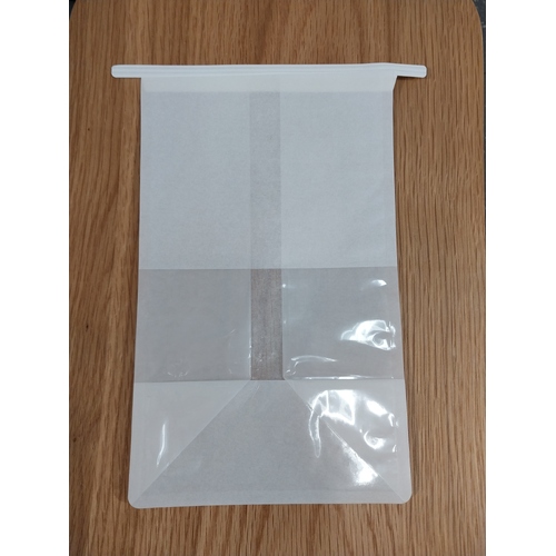 White Tin Tie Bags Medium  -packet of 50