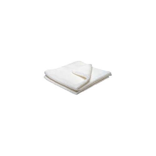 White Micro fiber cloth - 40cm x 34cm - 10pkt