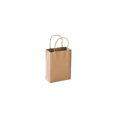Kraft Single Handle Small Gift Bag- 25psc  (40 ) 150mmx220 mm