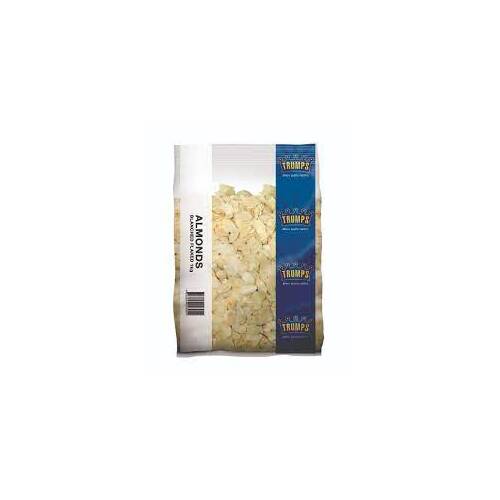 Almonds Blanched Flaked - 1kg Bag