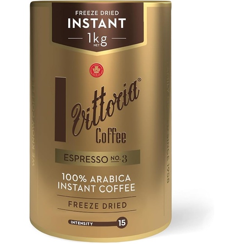 Vittoria Freeze dried Instant Coffee Espresso No.3- 1kg