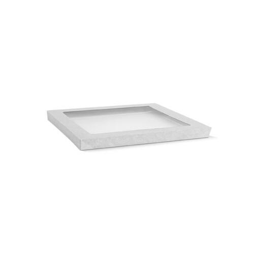 White CTS Catering Box Small Lid with window (Single Lid)