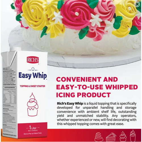 Easy Whip Vanilla 1 LT 