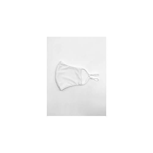 Reusable White Face Mask -each