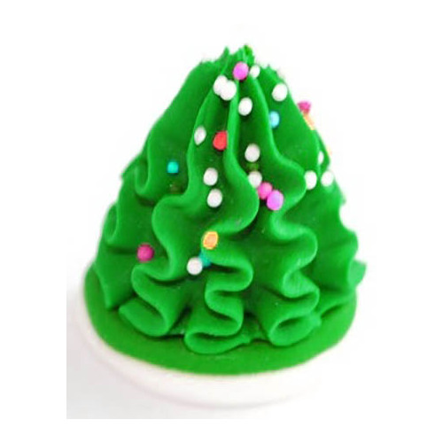 Edible 3D Christmas Tree Toppers 16 Pieces