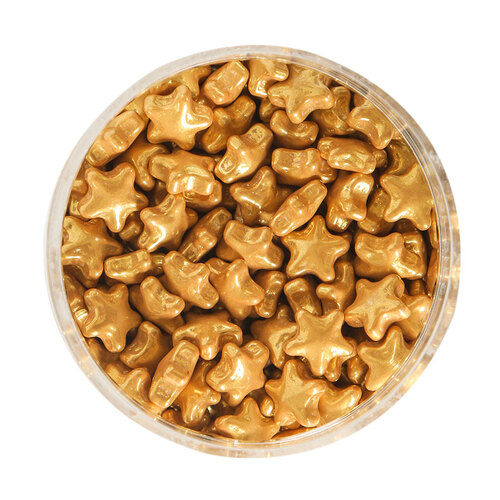 Gold Stars Sprinkles 75g
