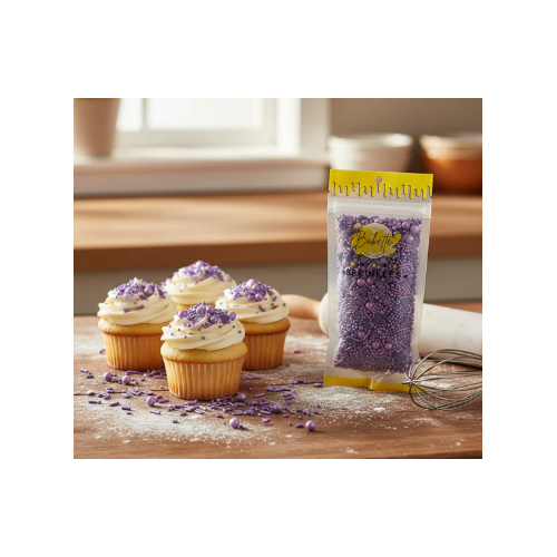 Precious Purple Sprinkles Mix (Gluten Free) 50g