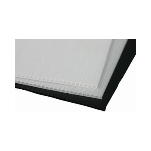 White Corflute Sheets - 1 Sheet 2.4x1.2 Metres *Discontined Line*